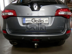 Фаркоп оцинкованный Galia R092C для Renault Koleos 2008-2016(паспорт и сертификат в комплекте)(без электрики)