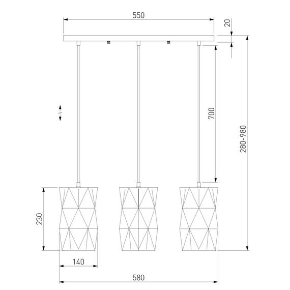 Подвесной светильник Eurosvet Reprise 50145/3 черный