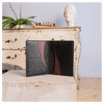 Кожаная обложка на паспорт «Медведь»