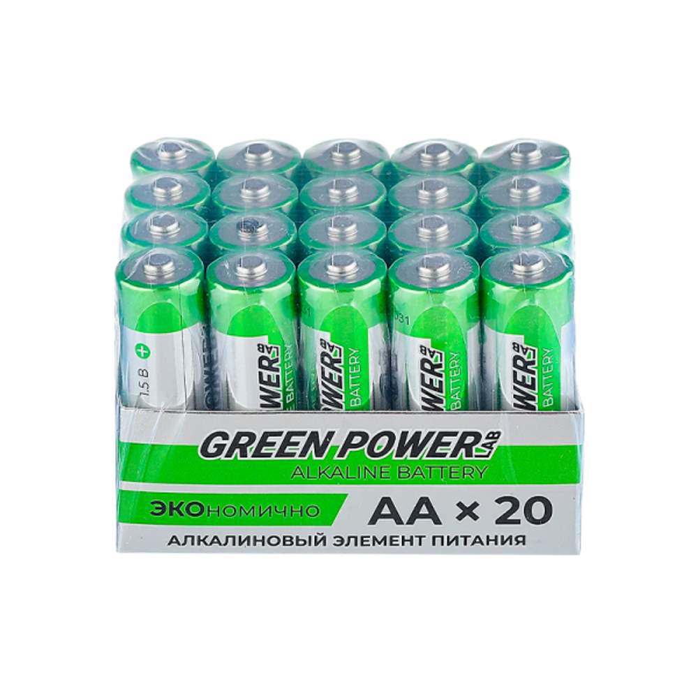 батарейка Green Powerlab LR6 AA alkaline