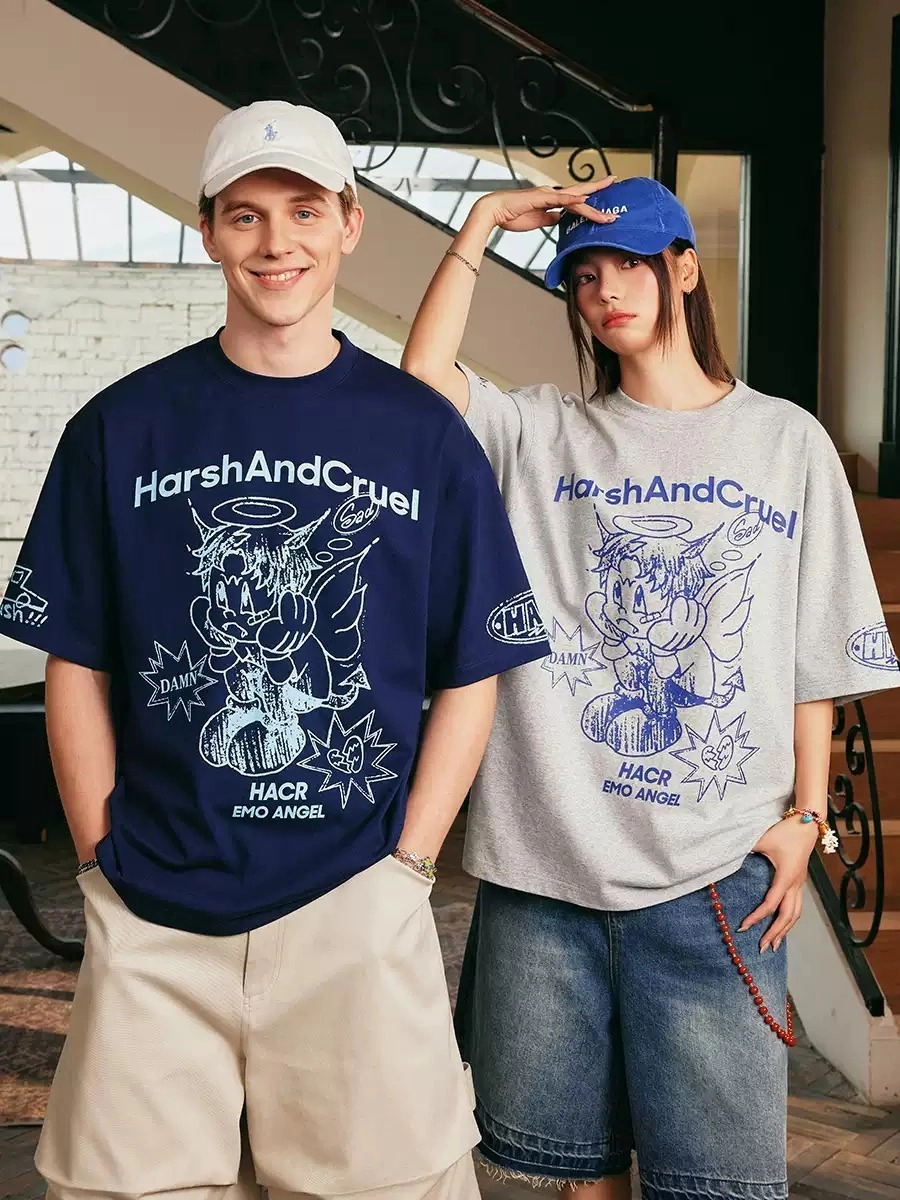Футболка HARSHandCRUEL "Emo Angel" Oversized Tee