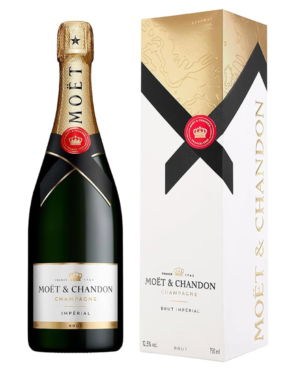 Moet & Chandon Brut Imperial В подарочной упаковке 0.75 л.