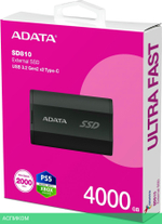 Внешний накопитель A-Data SD810 4TB черный (SD810-4000G-CBK)