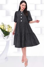 Платье Шантили (блэк) Brividi (Акция)