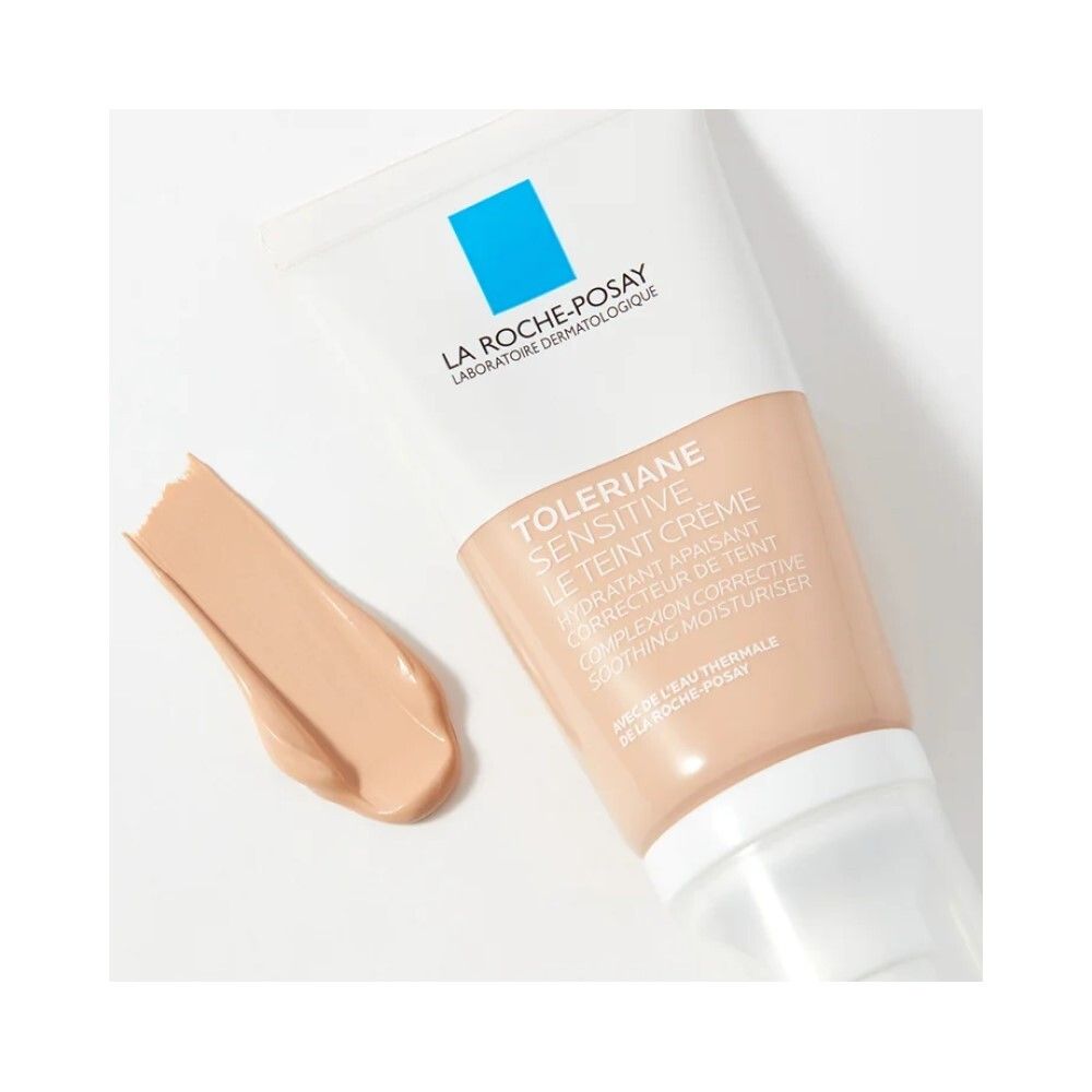 La Roche-Posay Toleriane Sensitive Le Teint Тонирующий увлажняющий крем для чувствительной кожи, светлый оттенок, 50 мл