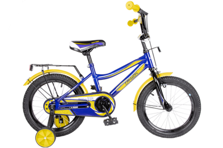 Велосипед TechTeam Canyon 20" синий (сталь)