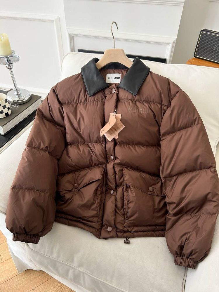 Пуховик MIU MIU Пуховик MIU MIU