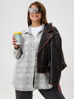 Рубашка Вселенная Виотекс СЕРЫЙ