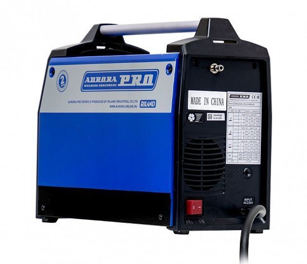 Инверторный сварочный полуавтомат SPEEDWAY 200 IGBT SYNERGIC