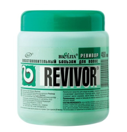 Восстановительный бальзам для волос "REVIVOR" 450мл Белита