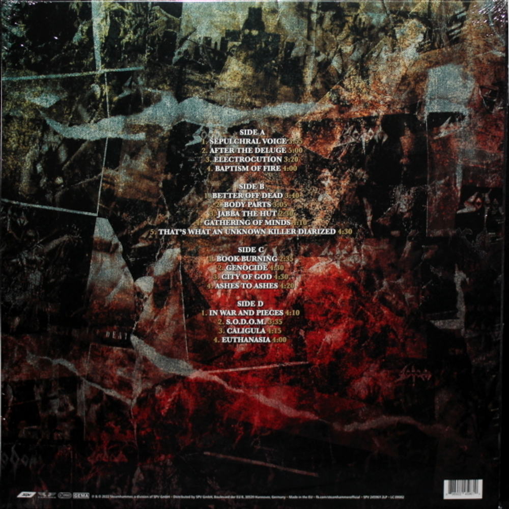 Sodom / 40 Years At War: The Greatest Hell Of Sodom (Coloured Vinyl)(2LP)