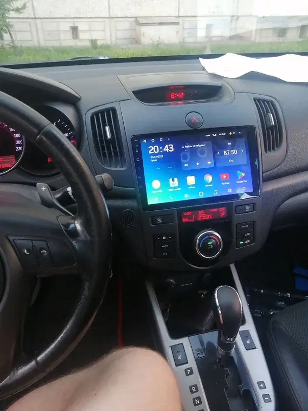 Магнитола для KIA Cerato 2 2008-2013 (климат) - Canbox 9-413 Qled, Android 10, ТОП процессор, SIM-слот