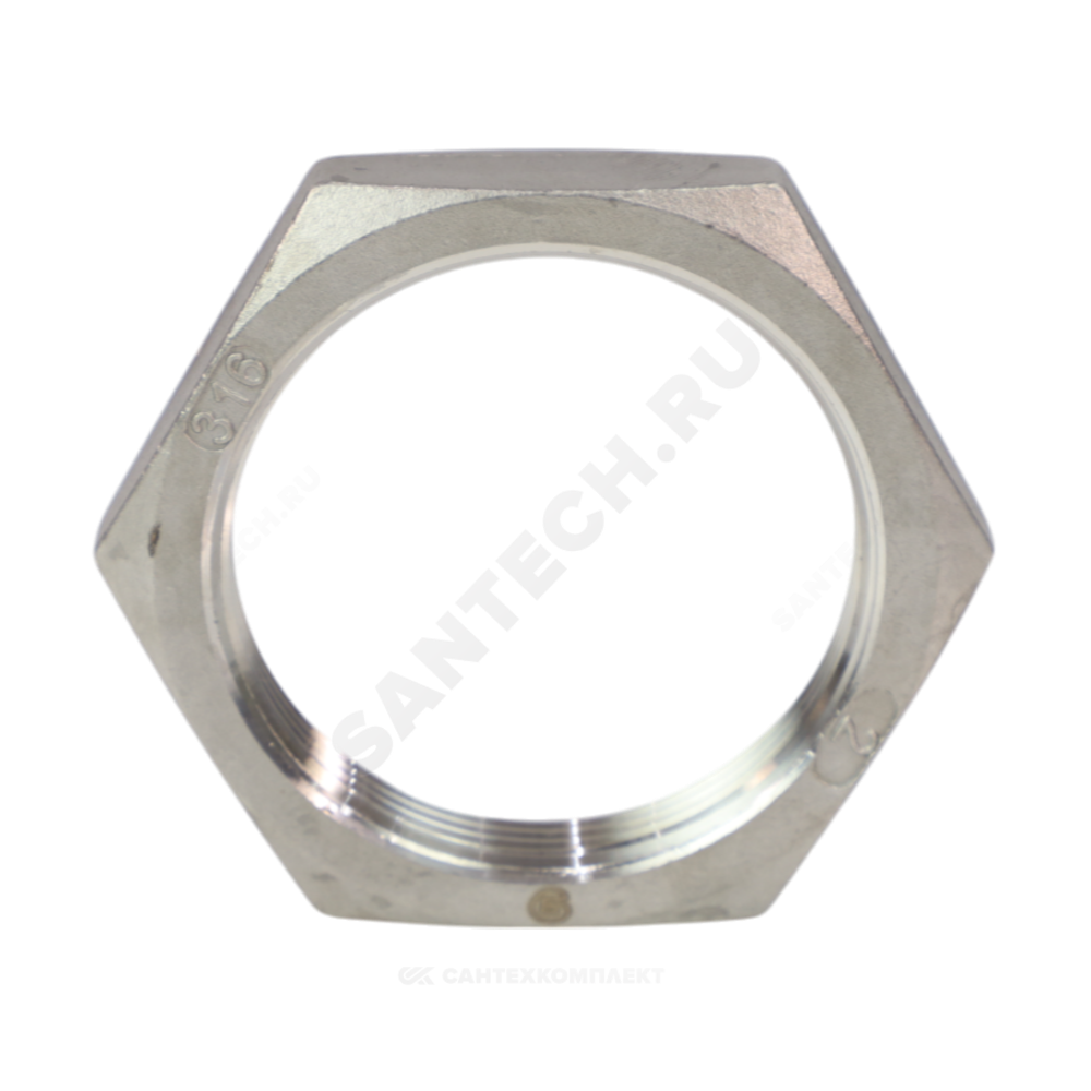 Контргайка сталь нерж Ду 40 (1 1/2") ВР Benarmo