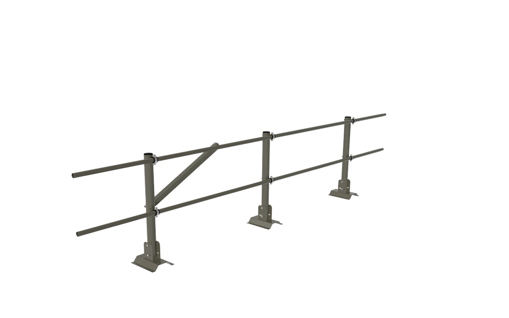 Кровельное ограждение Fachmann КО/PL/PVC/600-2-3000 RAL