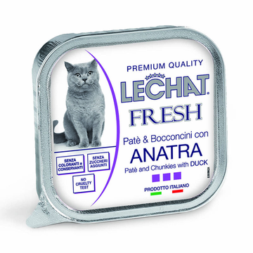 Паштет LeChat Fresh Adult Paté and Chunkies with Duck