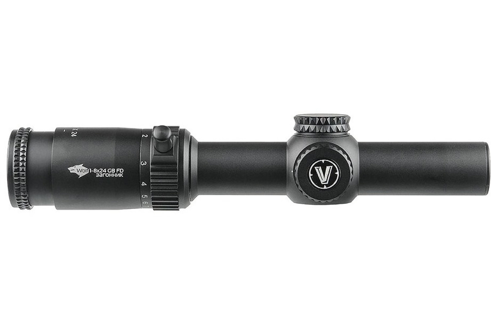 Прицел оптический Veber Wolf 1-8x24 GB FD Загонник