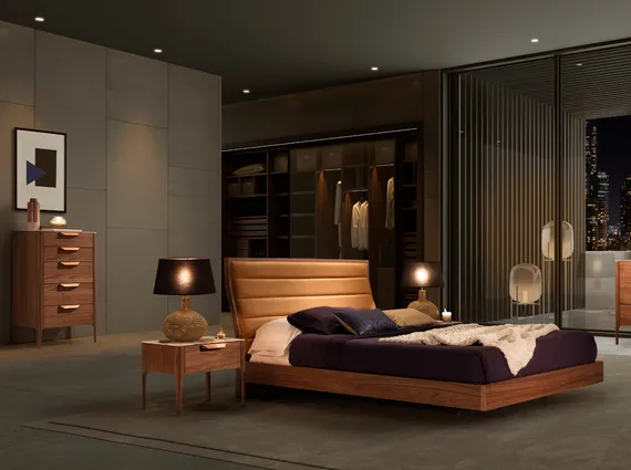 Комод Angel Cerda CP1806-A, 107х60 см, орех, керамика