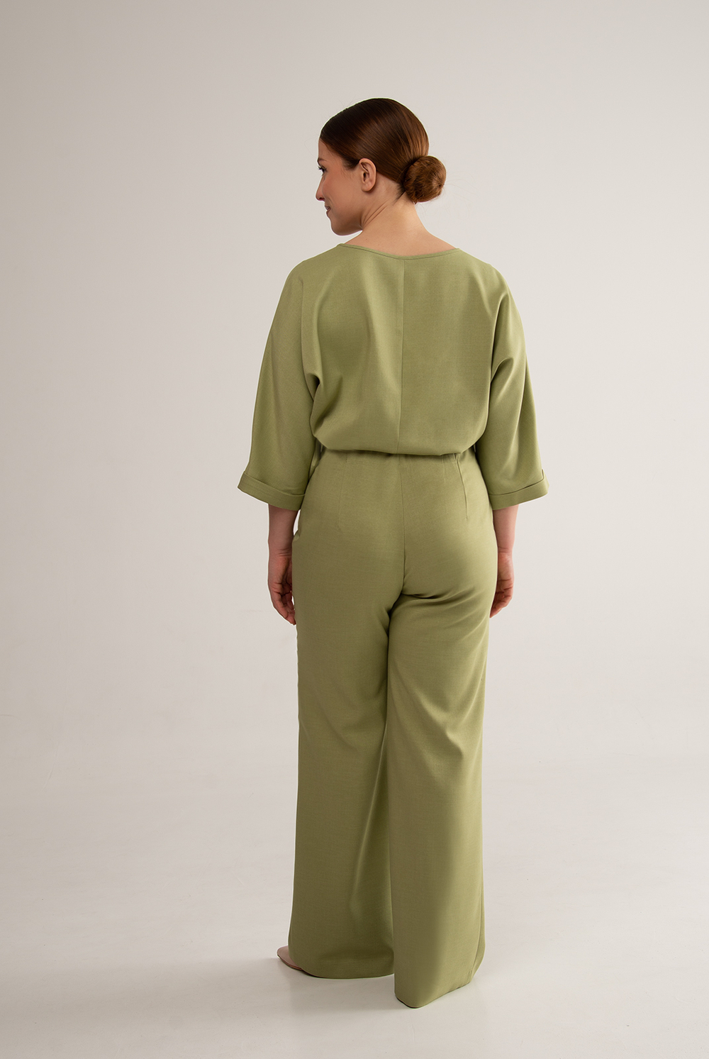 Брюки женские 02, оливковый #479Ол0202