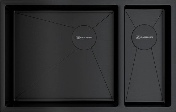 Кухонная мойка OMOIKIRI Taki 69-2-U/IF-GB-L Side (арт.4997050)