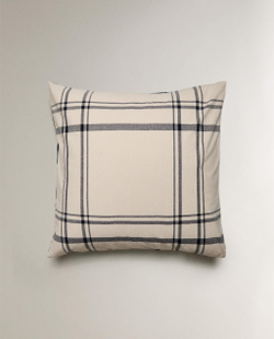 Наволочка Zara Home, хлопок 100%, в клетку, 9120/091