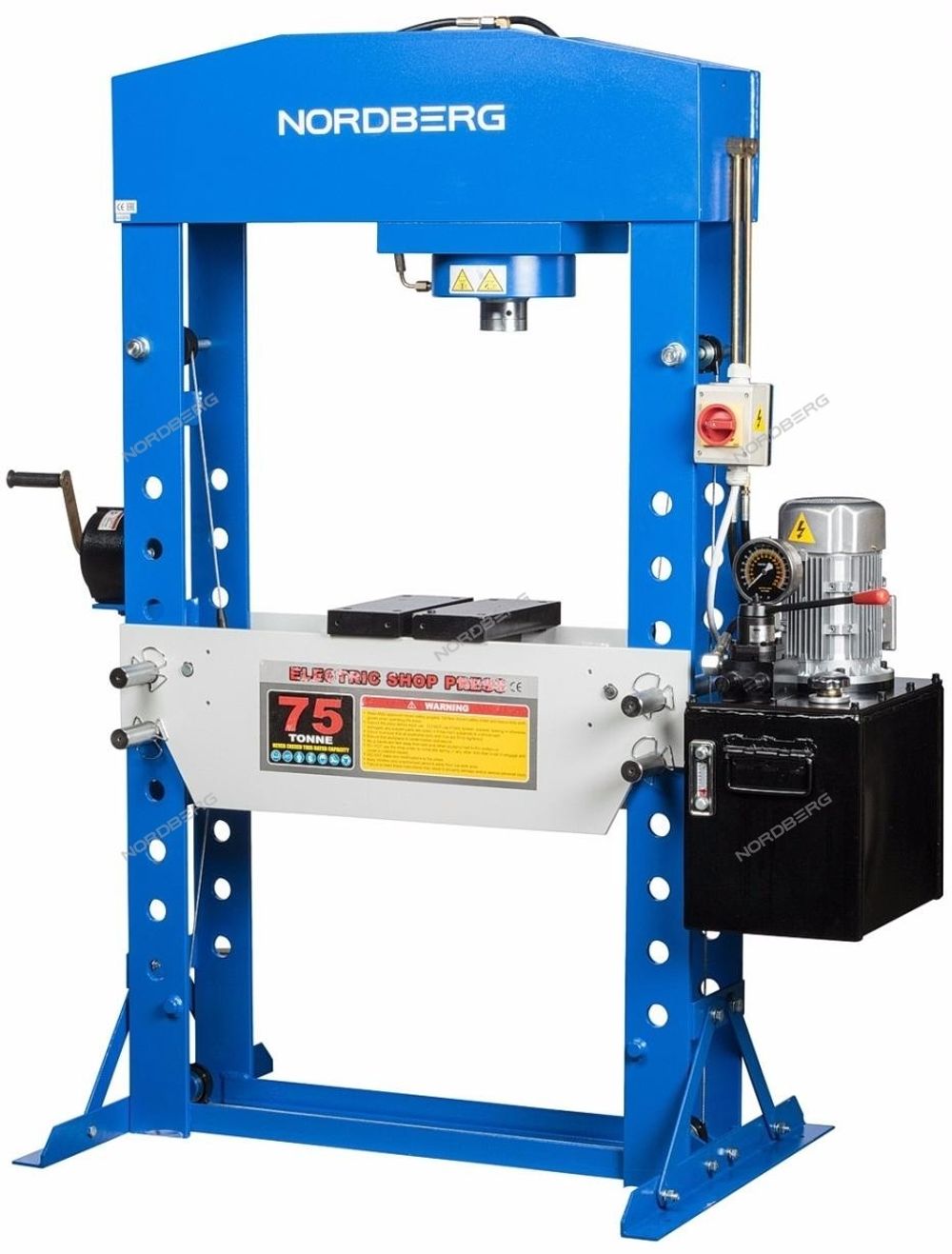 NORDBERG (N3675E) Электрогидравлический пресс, 75 т