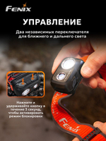 Фонарь налобный Fenix HL32R-T синий 800 люмен