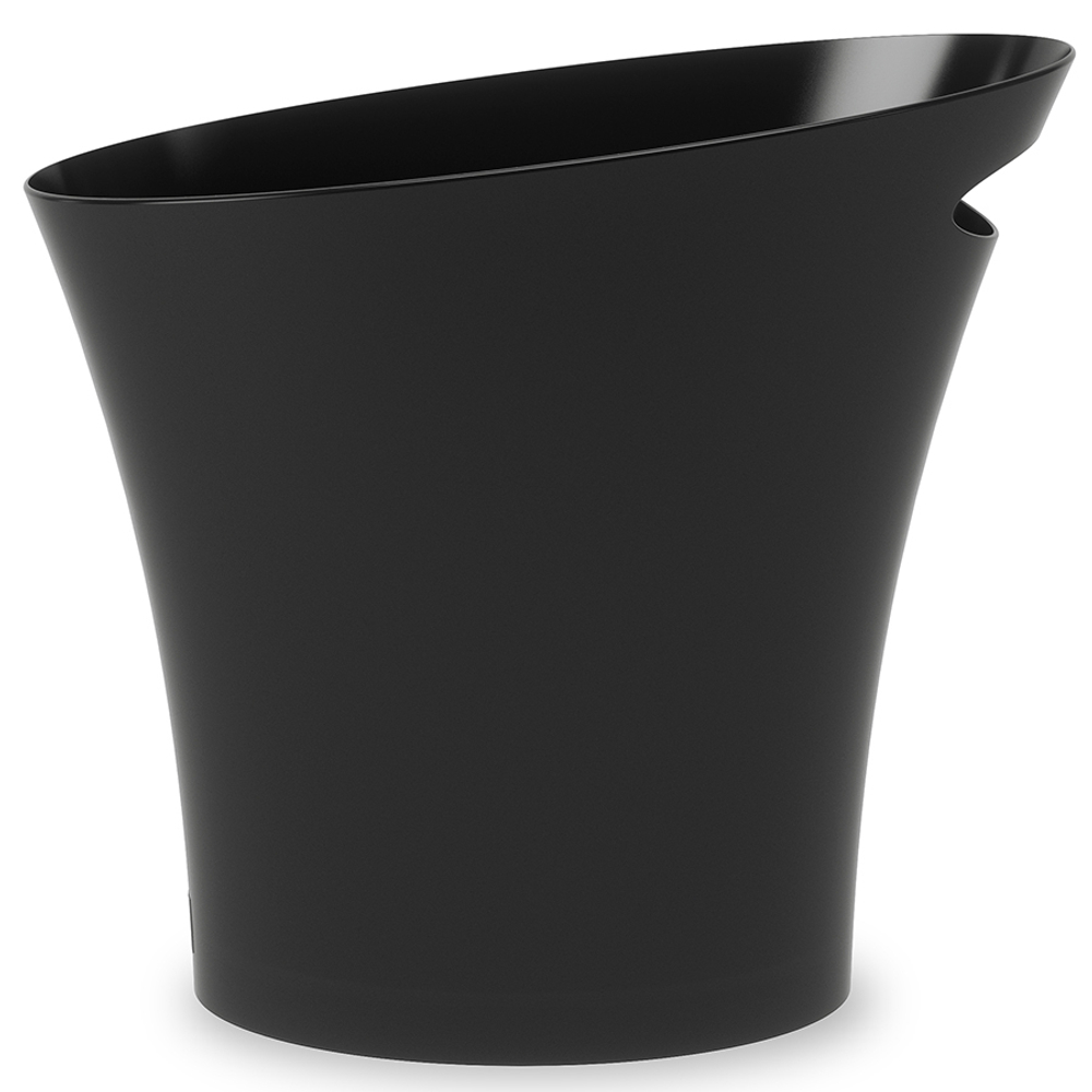 Контейнер мусорный Skinny черный Umbra