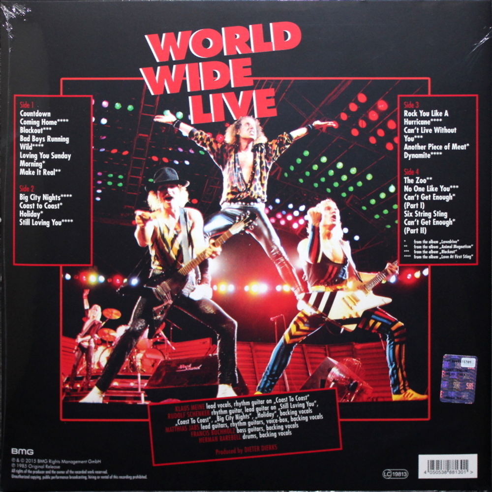 Scorpions / World Wide Live (Coloured Vinyl)(2LP)