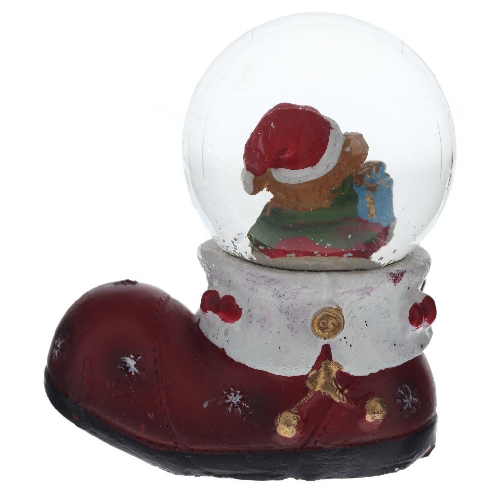 GAEM Фигурка декоративная "Медвежонок/Снеговик" в стекл шаре, L7 W4 H7,5 см, 2в.
