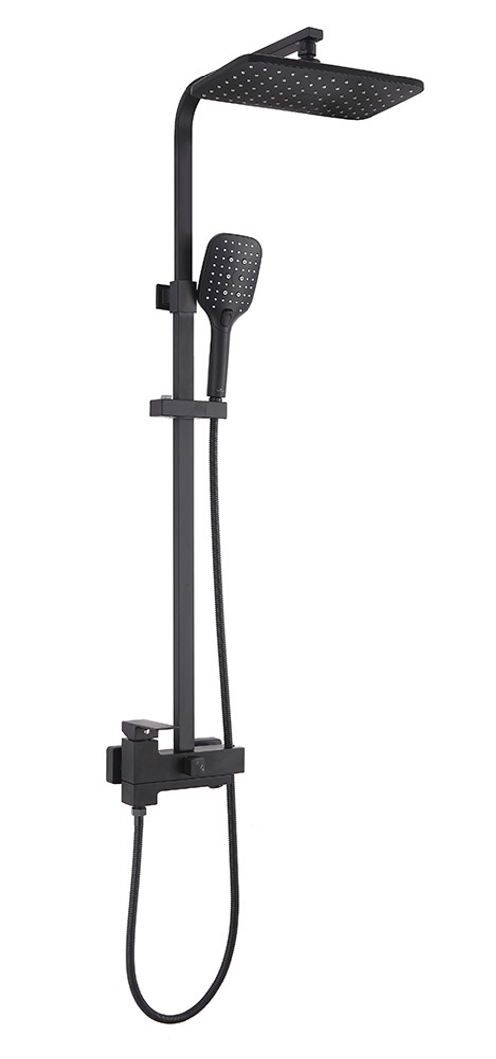 393562-C Душевая система (ЧЕРНЫЙ) ViEiR (5/1шт)