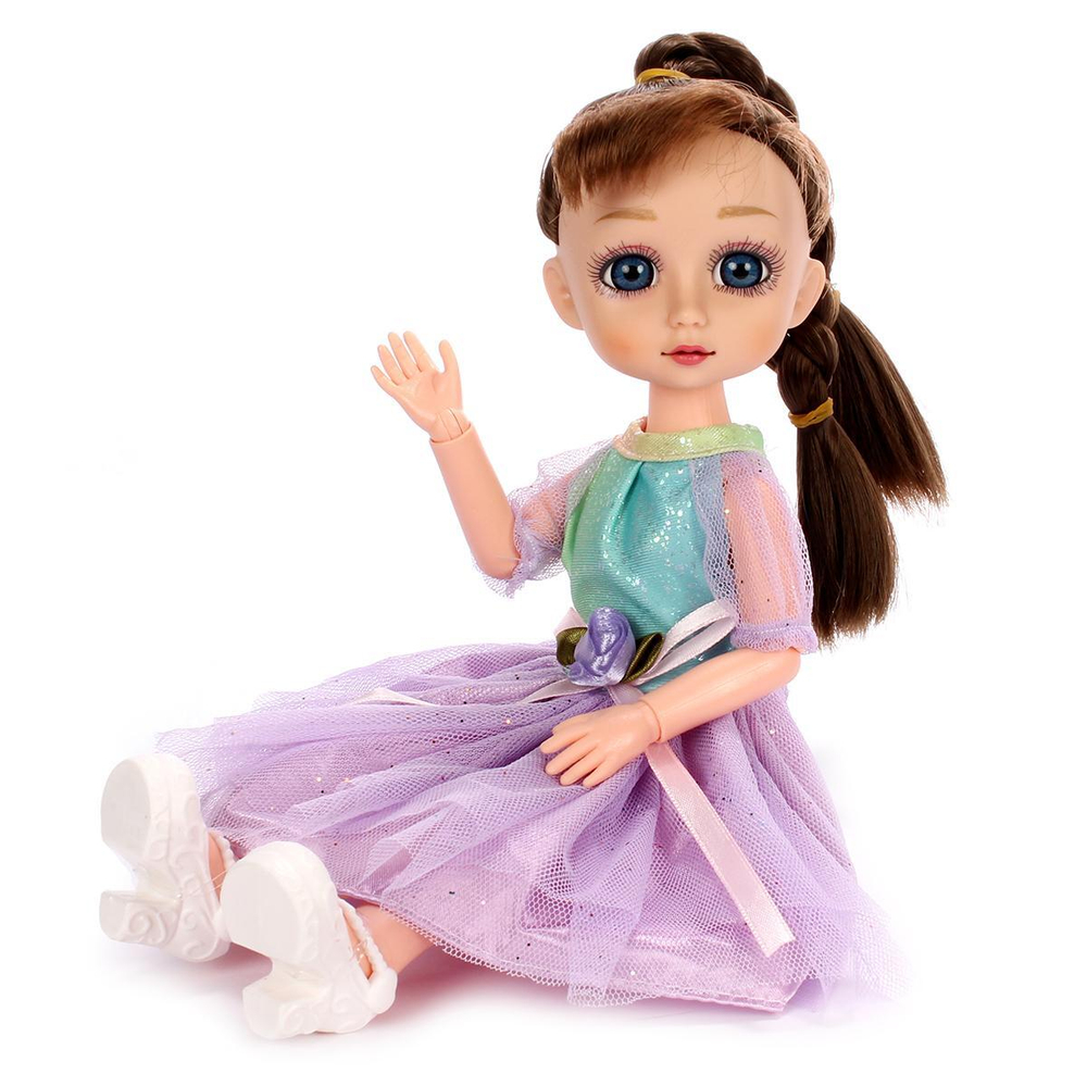 Кукла классическая с аксесс., коробка QJ138B