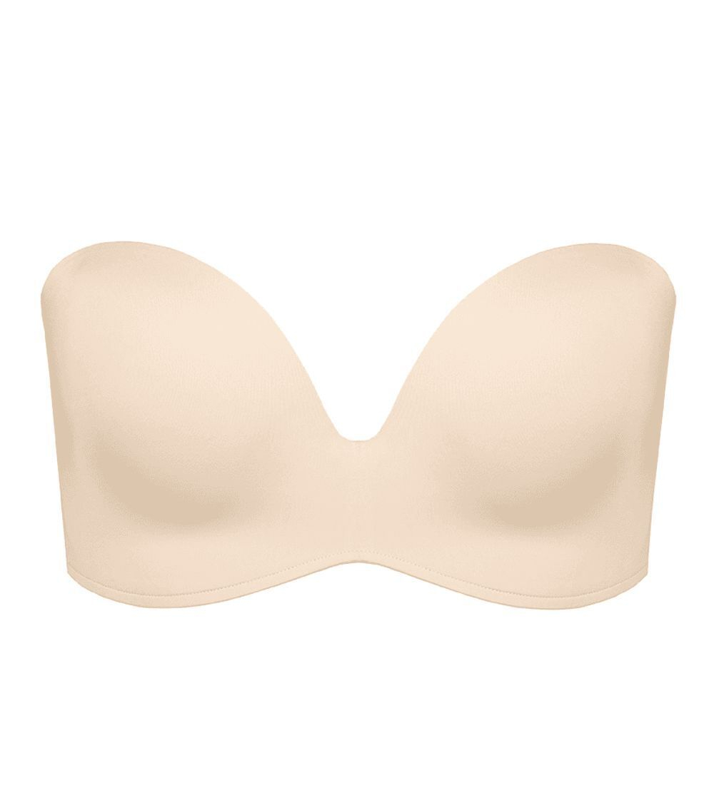 Бюстгальтер Ultimate Strapless Bra без бретелей (Размер: 80G) (Цвет: бежевый)