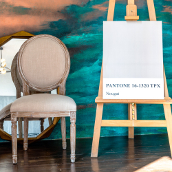 Стул Луи - Крем-брюле лен лесной орех Объект мечты