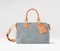 Сумка Louis Vuitton Speedy с плечевым ремнём синий