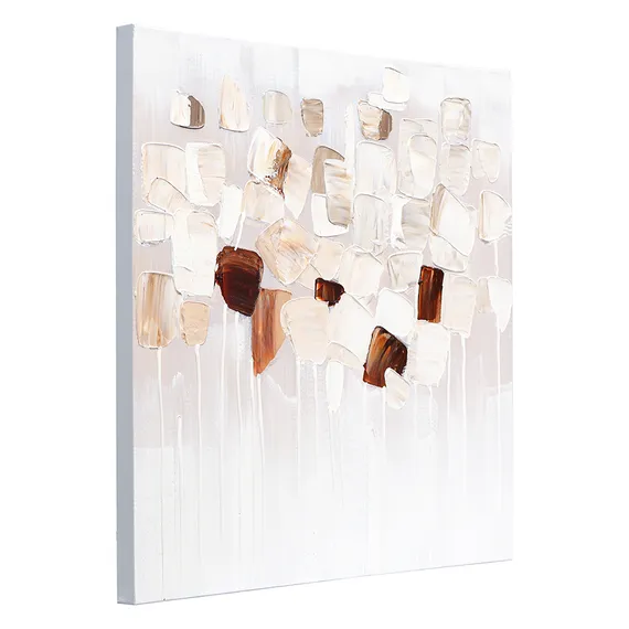 Панно декоративное fleur, 60х60 см, бежевое