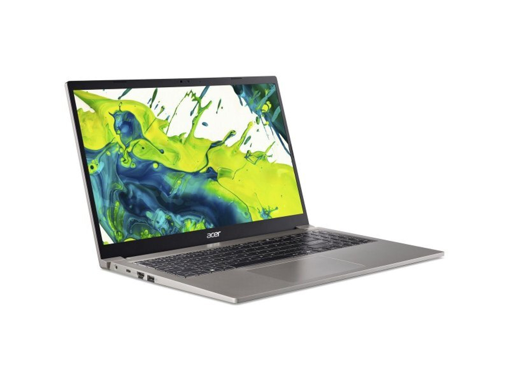 Ноутбук Acer Aspire Lite AL15-33P-38AY IPS, 1920x1080, Intel Core 3 N355, 8-ядерный, 16ГБ DDR5, 512ГБ SSD, Intel UHD Graphics 770, DOS, серый, NX.D62CD.002