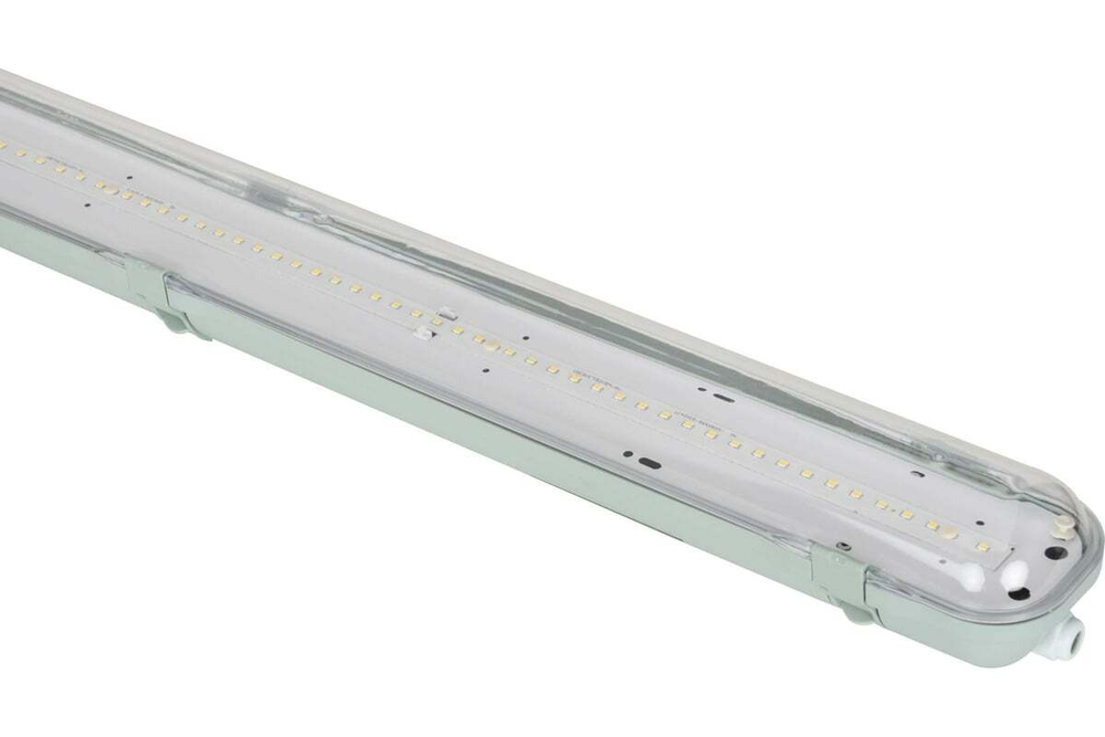 Cветильник LED ДСП Айсберг VS1401 линейный 40W-5000Lm 4000К Прозрачный IP65 с БАП 3ч vs1401-40-tr-4k-li3h