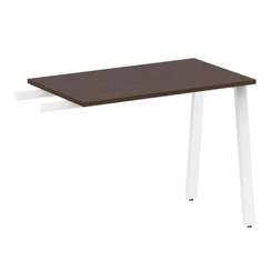 Metal System Приставной элемент на А-образном м/к БА.ПР-3 Венге Цаво/Металл Белый 1000*600*750