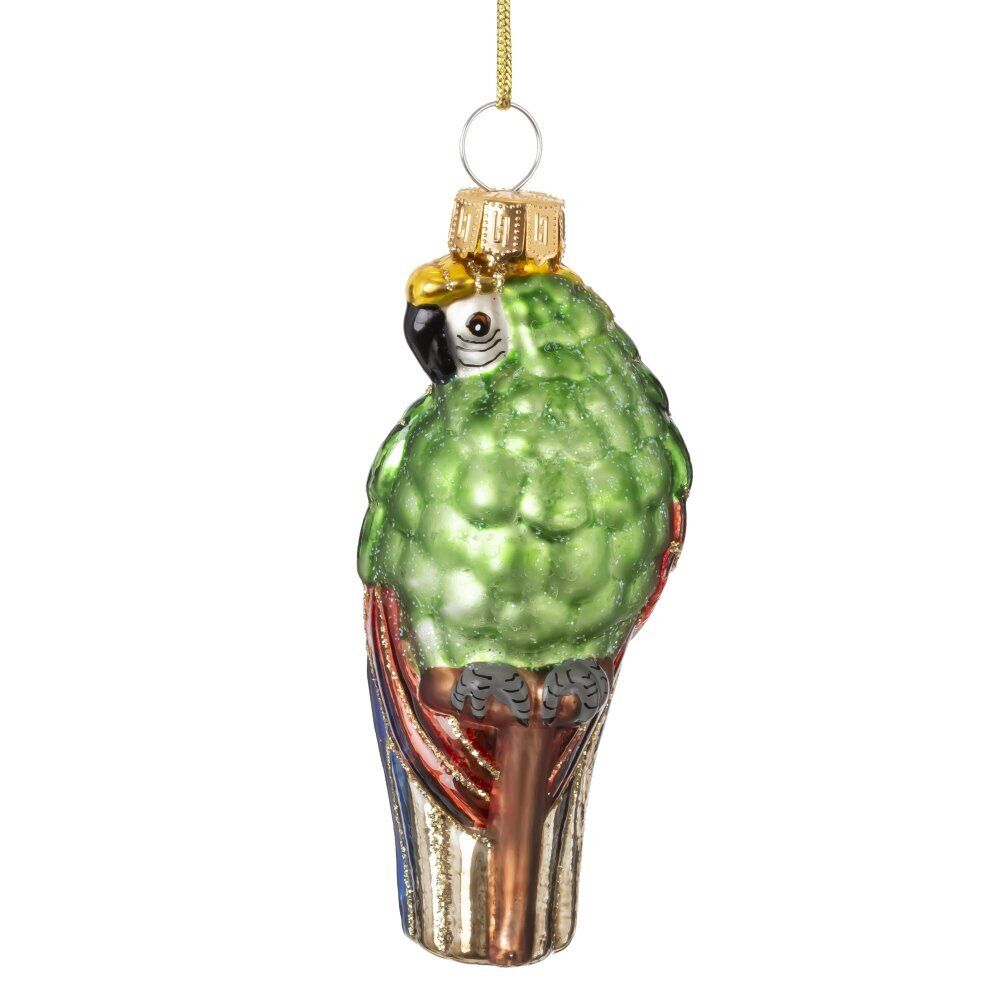GAEM Украшение новогоднее "Попугай", L4 W4 H10,5 см, 3в.
