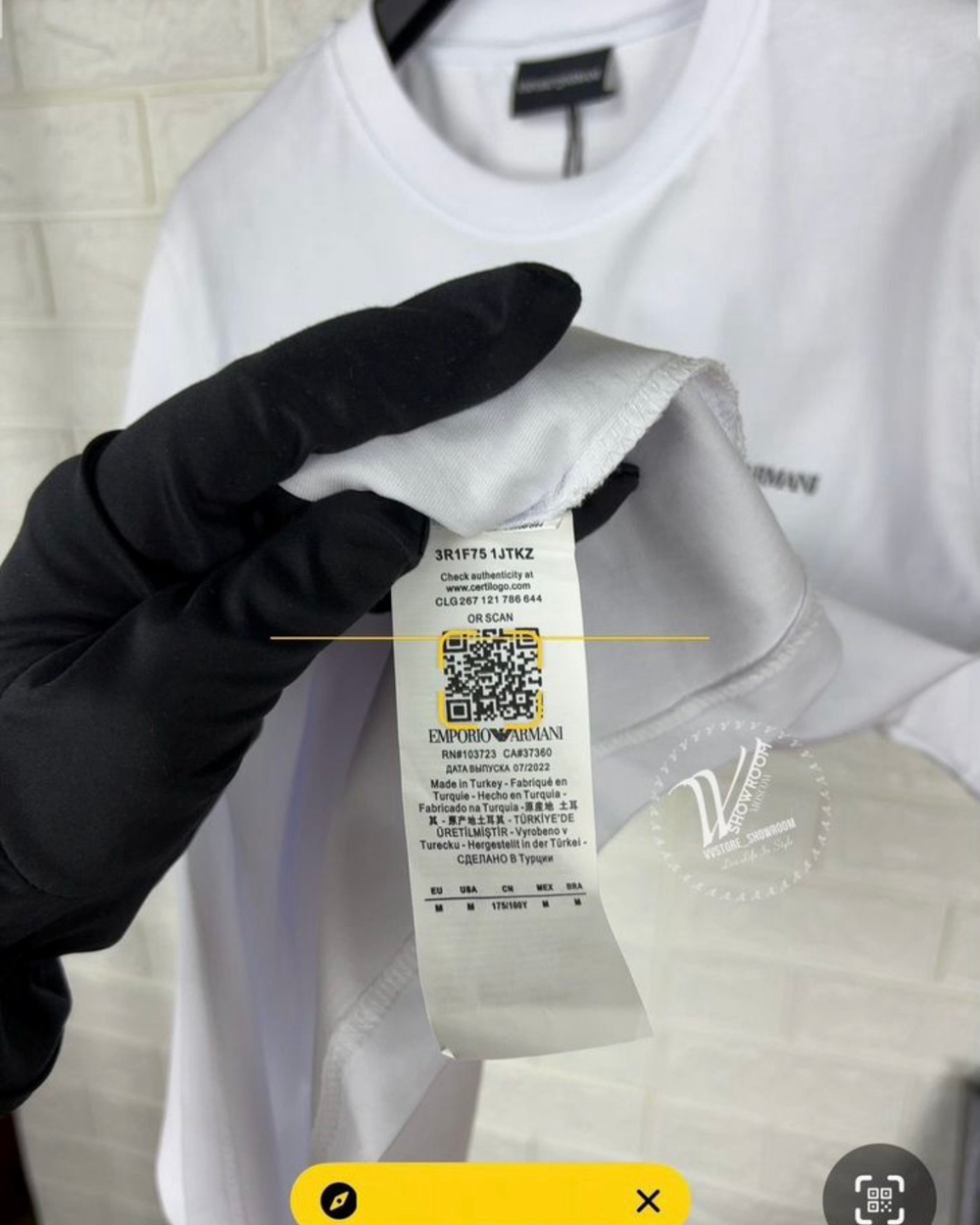 Футболка Emporio Armani Classic премиум