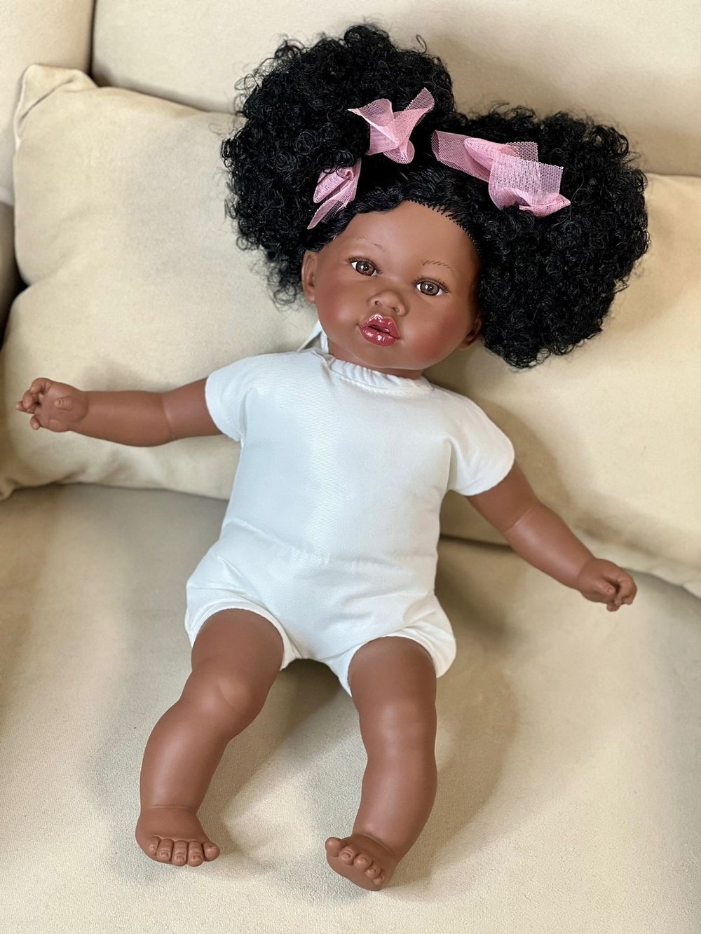 Кукла Nines 45см ADDIS мягконабивная в пакете (N1700K)