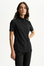 Блуза женская м222 toray стретч черный55