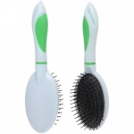 Расческа массажная «Kamila Beauty», овальная большая, цвет белый, 24см