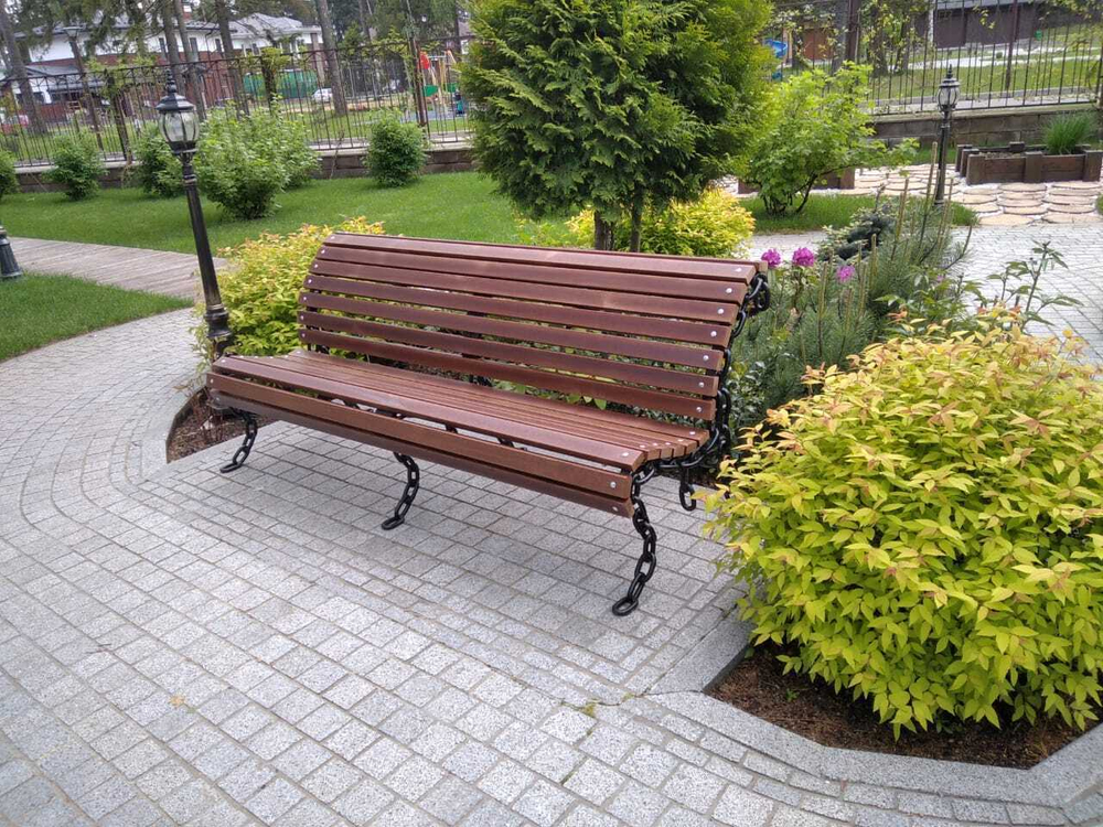 Скамейка стальная «Лукоморье»