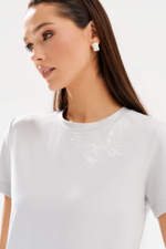 23520 Футболка женская (серый)