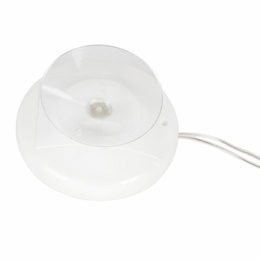 Световая фигура на присоске ЗОЛОТАЯ СКАЗКА "Ёлочка", 10 LED, на батарейках, зеленая, 591275