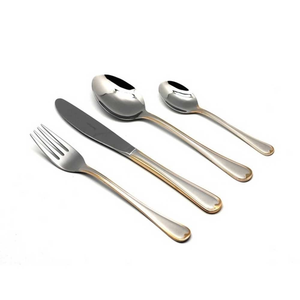 Набор столовых приборов на 6 персон 24 предмета Herdmar Veneza с декором основное фото