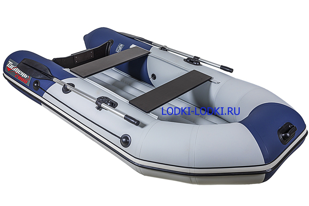 Таймень NX 2800 НДНД серый-синий (лодка ПВХ под мотор)