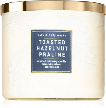 Bath & Body Works Toasted Hazelnut Praline - ароматическая свеча /   411  g  / GTIN 667555785570