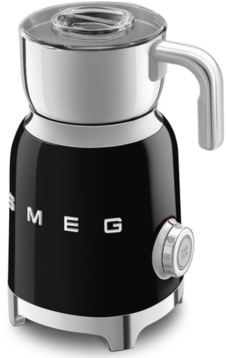 Smeg Вспениватель молока, черный